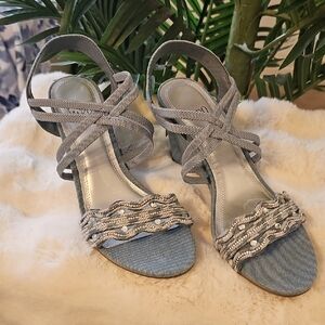 MPO Stylish Denim Strappy Sandals